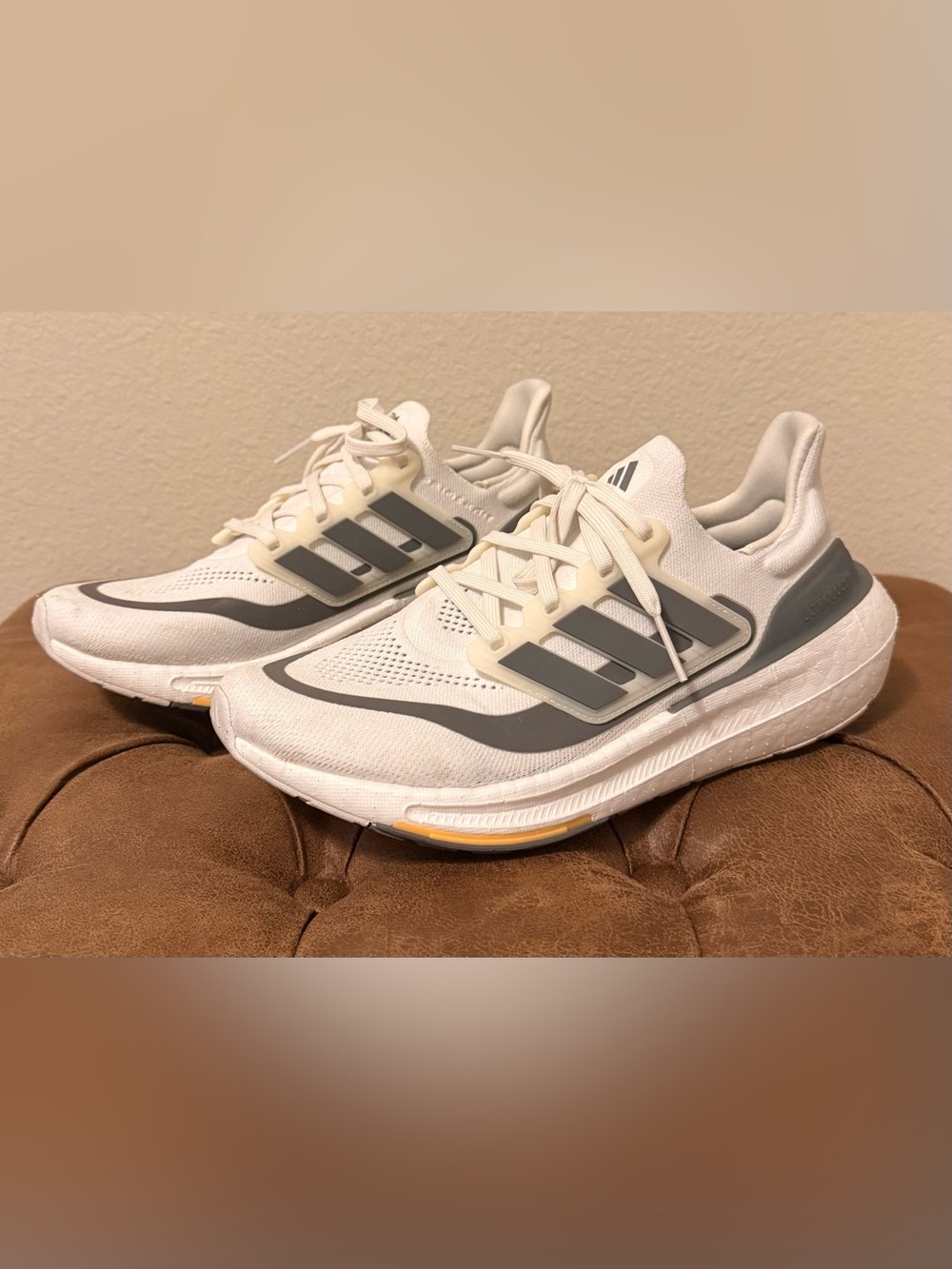 adidas Mens Ultraboost Ultra Boost Light Running Sneakers Shoes, US SIZE 8.5